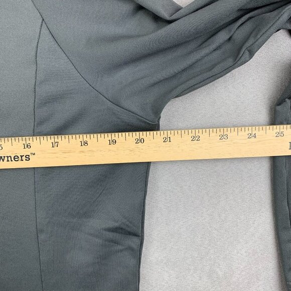 Gymshark Mens Sweater Large Gray 1/4 Zip Long Sleeve Pullover Gym Performance - Picture 4 of 7